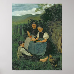 Poster La fin de la journée, 1868