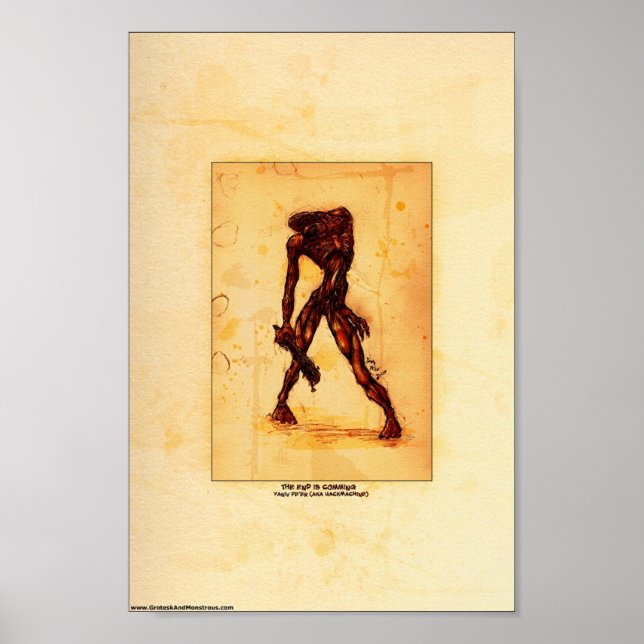 Poster La fin du monde (Devant)