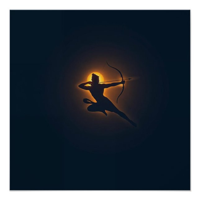 Poster La flèche divine de la victoire (Devant)