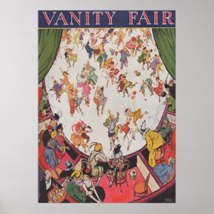 POSTER LA FOIRE AUX VANITÉS