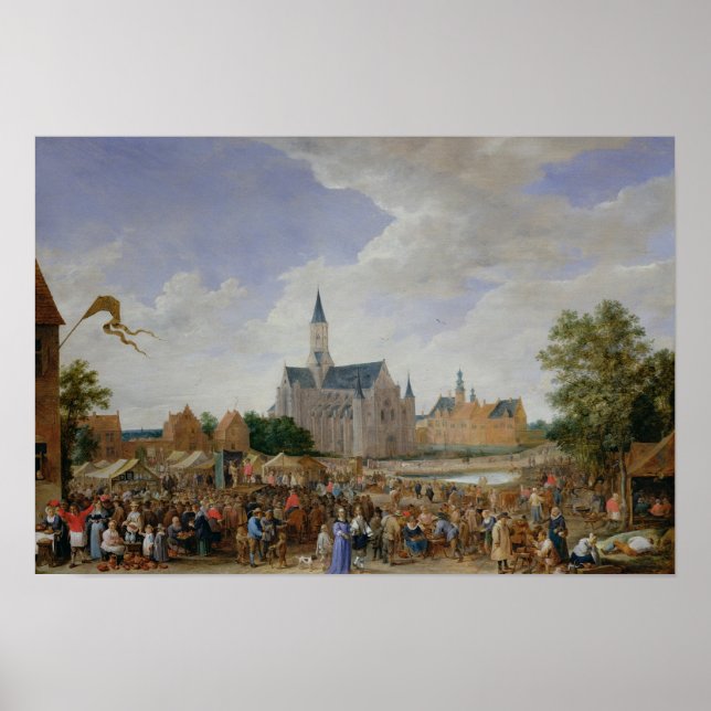 Poster La Foire des Potters à Gand (Devant)