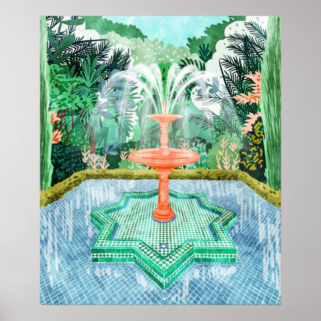 Poster La Fontaine De La Vie (Devant)
