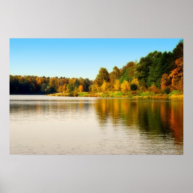 Poster La forêt d'automne (Devant)