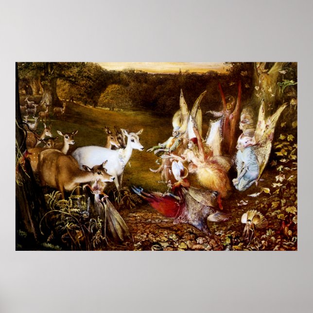 Poster "La forêt enchantée" - Imprimer (Devant)