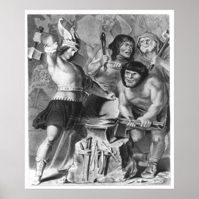 Poster La Forge du Vulcan (Devant)