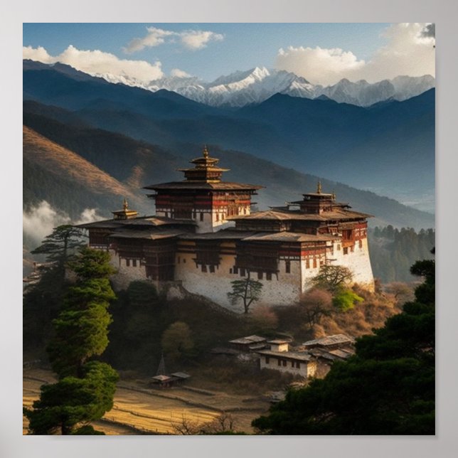 Poster La forteresse majestueuse : (Devant)