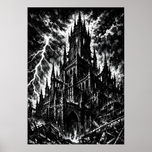 Poster La Forteresse noire par BurnsInHell