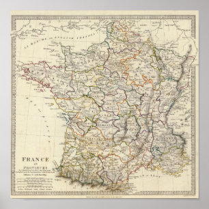 Poster La France dans les provinces