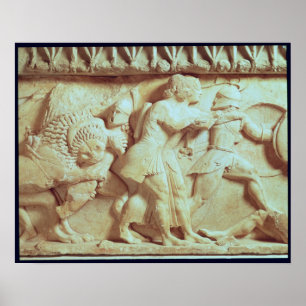 Poster La frise du nord du trésor de Siphnian