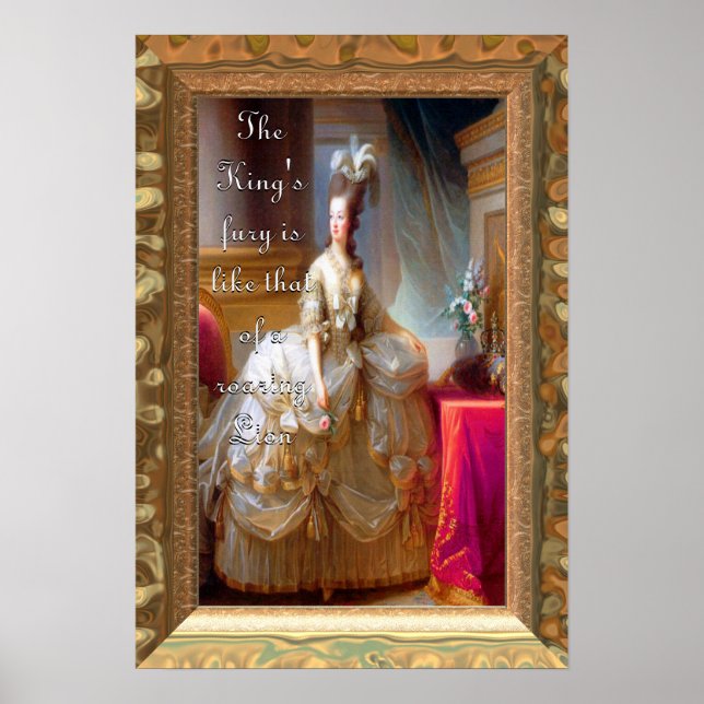 Poster La fureur du roi (Poster) (Devant)