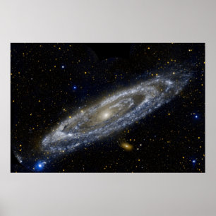 Poster La galaxie d'Andromeda cosmos cosmos univers