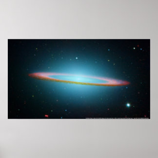 Poster La galaxie Sombrero