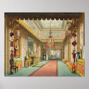 Poster La Galerie Chinoise, de 'Vues sur le Pavi Royal