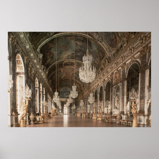 Poster La Galerie des Glaces 1678-84 (Devant)