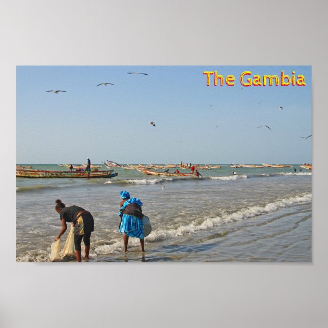 Poster La Gambie (Devant)