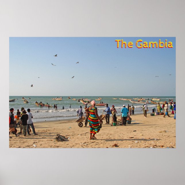 Poster La Gambie (Devant)
