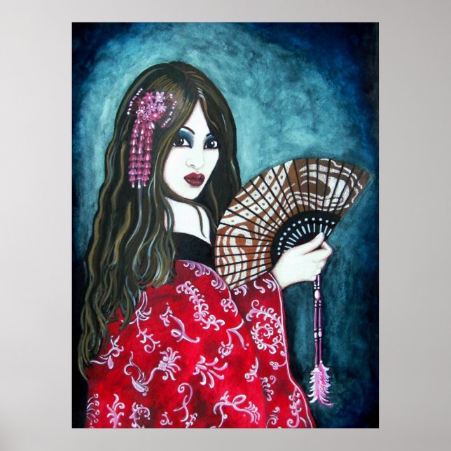 Poster La Geisha (Devant)