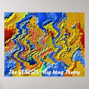 Poster La GENÈSE : Théorie du Big bang