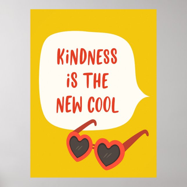 Poster La gentillesse est le nouveau Cool (Devant)