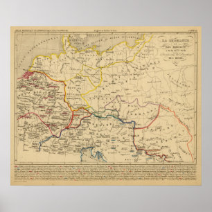 Poster La Germanie un siecle de fin du 5e de La