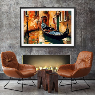 Poster La Gondola sans cadre