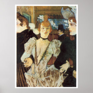 Poster La Goulue Arrivée à la Rouge 1892