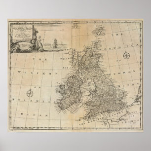 Poster La Grande-Bretagne et l'Irlande