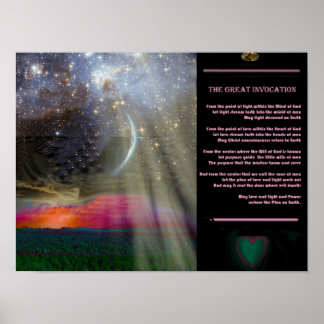 Poster La Grande Invocation