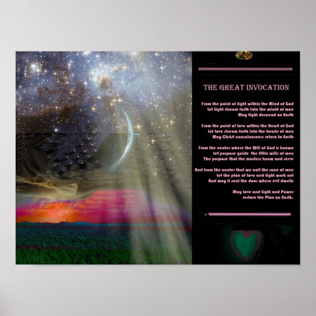Poster La Grande Invocation (Devant)