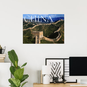 Poster La Grande Muraille   Jinshanling, Chine