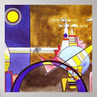 Poster La grande porte de Kiev Wassily Kandinsky