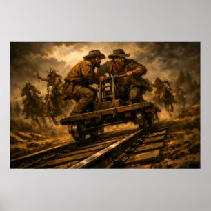Poster La Grande Poursuite