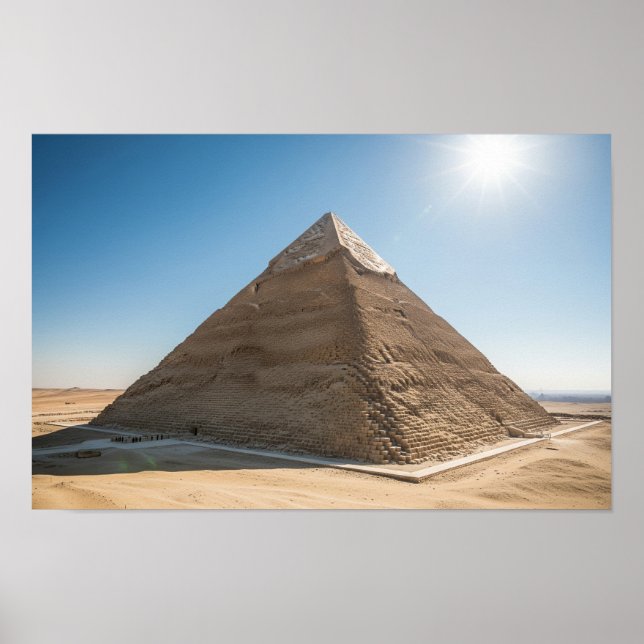 Poster La Grande Pyramide de Gizeh (Devant)