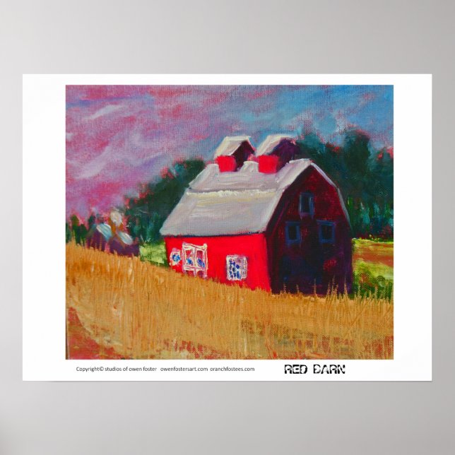 POSTER LA GRANDE ROUGE (Devant)
