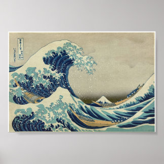 Poster La Grande Vague au large de Kanagawa