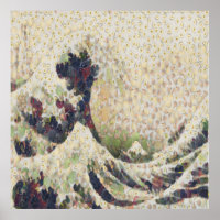 La Grande Vague De Melon Honeydew Belle OEuvre D'A