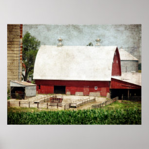 Poster La grange rouge