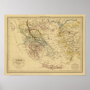 Poster La Grèce antique au début de l'ère chrétienne