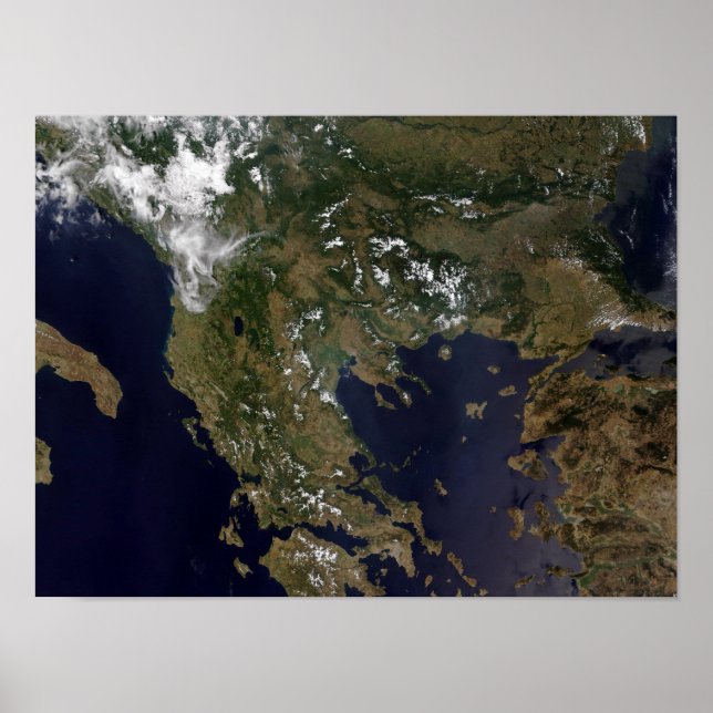 Poster La Grèce et ses pays voisins (Devant)
