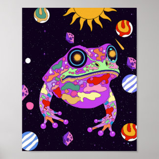 Poster La Grenouille Céleste