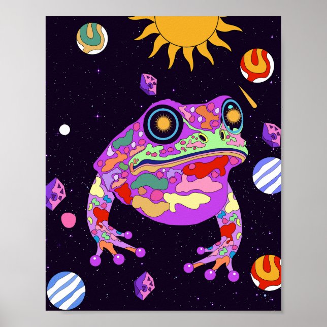 Poster La Grenouille Céleste (Devant)