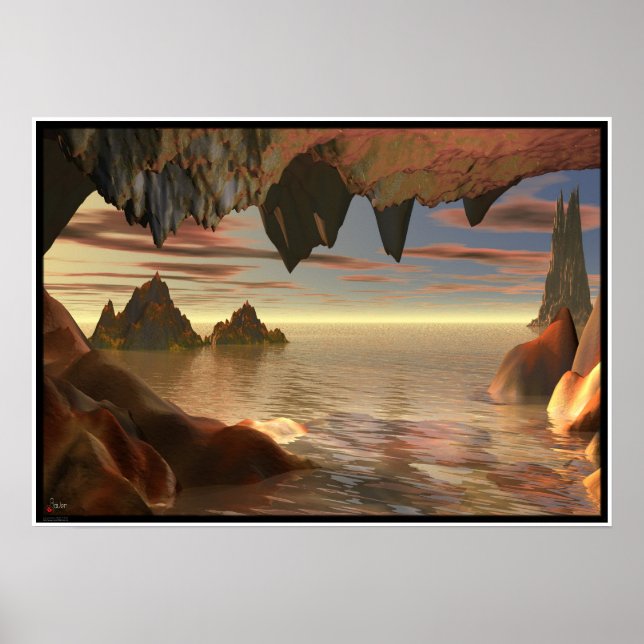 Poster La Grotte (Devant)