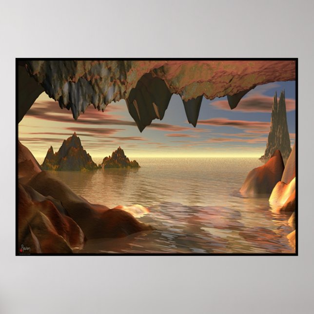 Poster La Grotte (Devant)