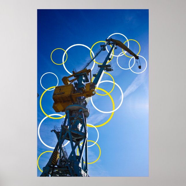 Poster la grue (Devant)