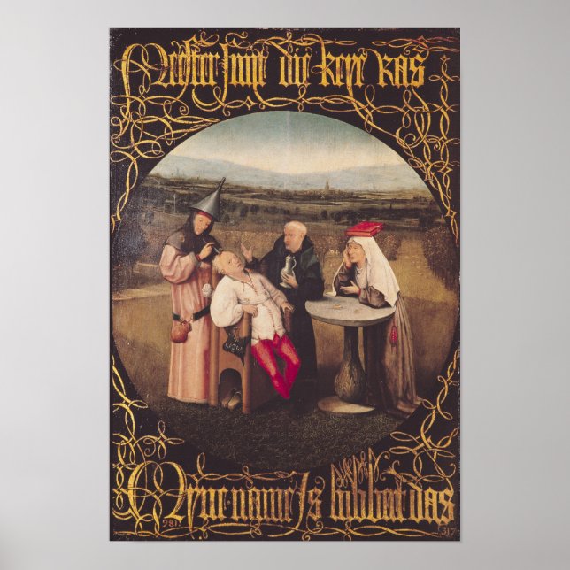 Poster La guérison de la folie (Devant)