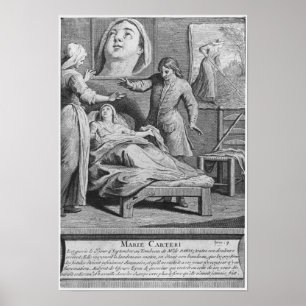 Poster La guérison miraculeuse d'une femme aveugle