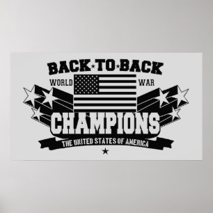 Poster La guerre mondiale des Etats-Unis soutient