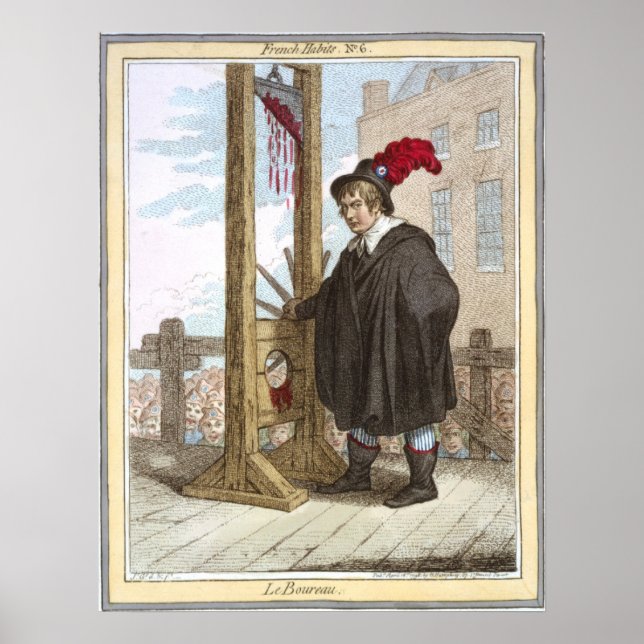 Poster La Guillotine (Devant)