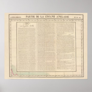 Poster La Guyane, les Antilles