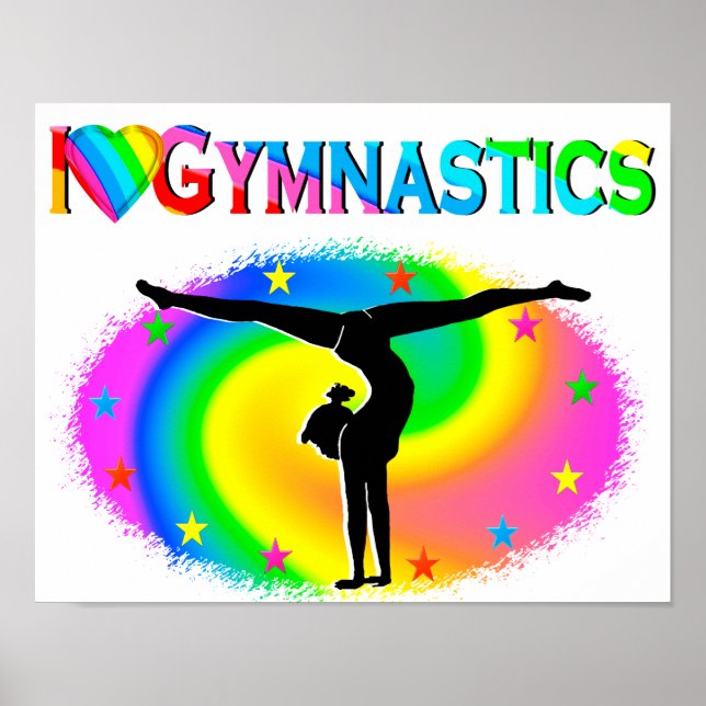 POSTER LA GYMNASTIQUE EST MA VIE (Devant)